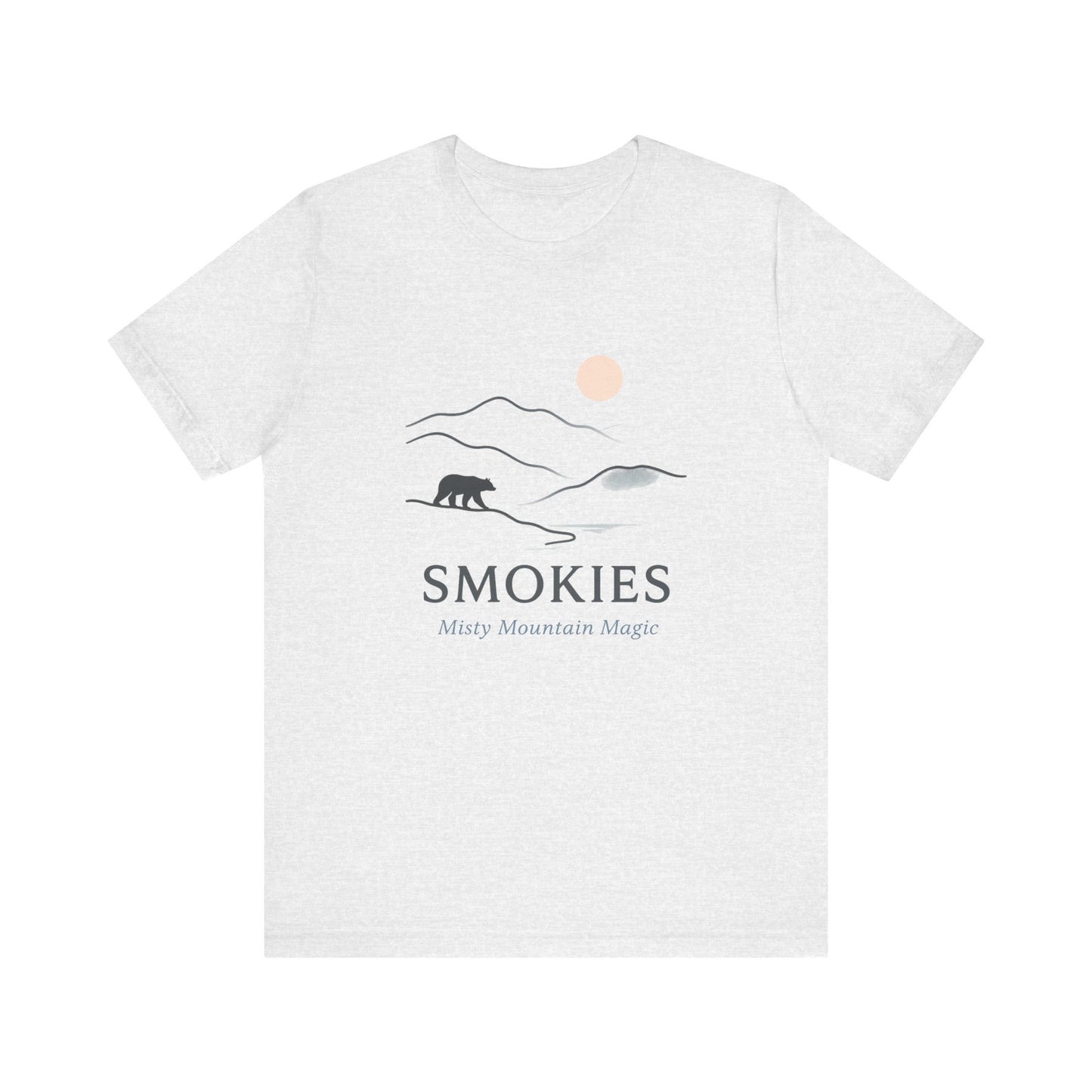 Misty Ridgeline Smokies Minimalist Tee