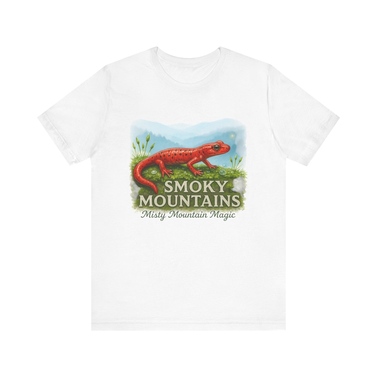 Misty Ridgeline Smokies Minimalist Tee