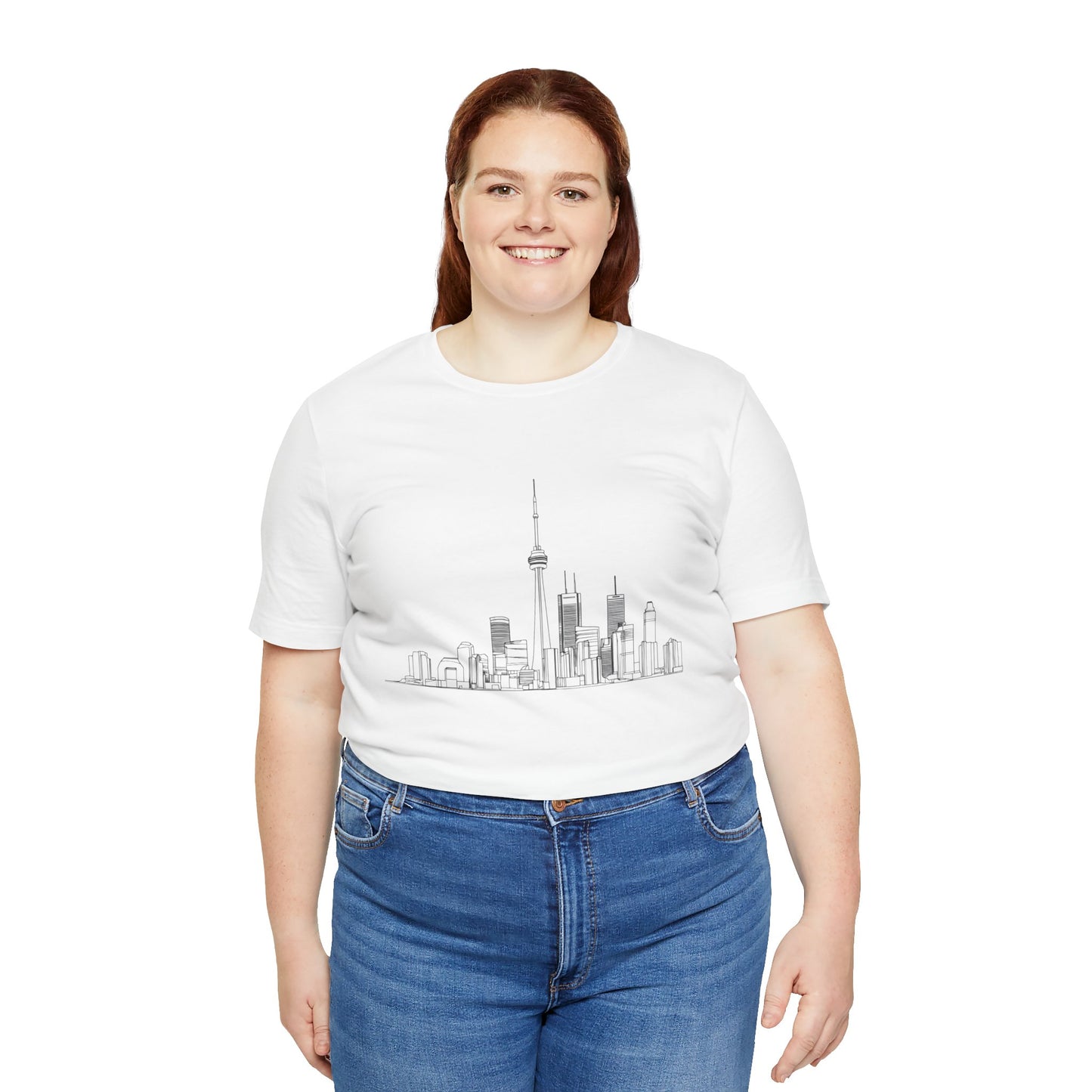 Toronto Skyine - Line Art T-Shirt
