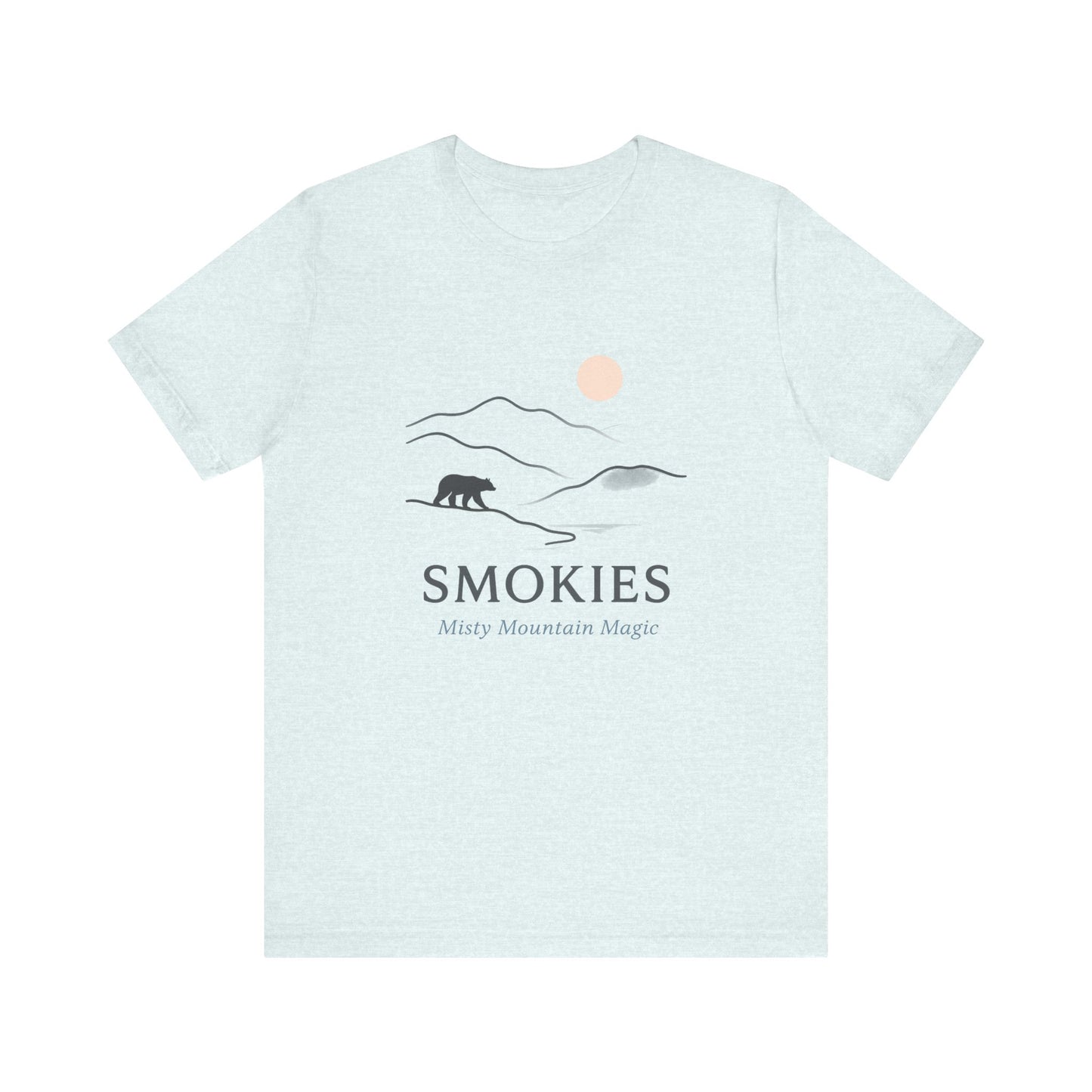 Misty Ridgeline Smokies Minimalist Tee