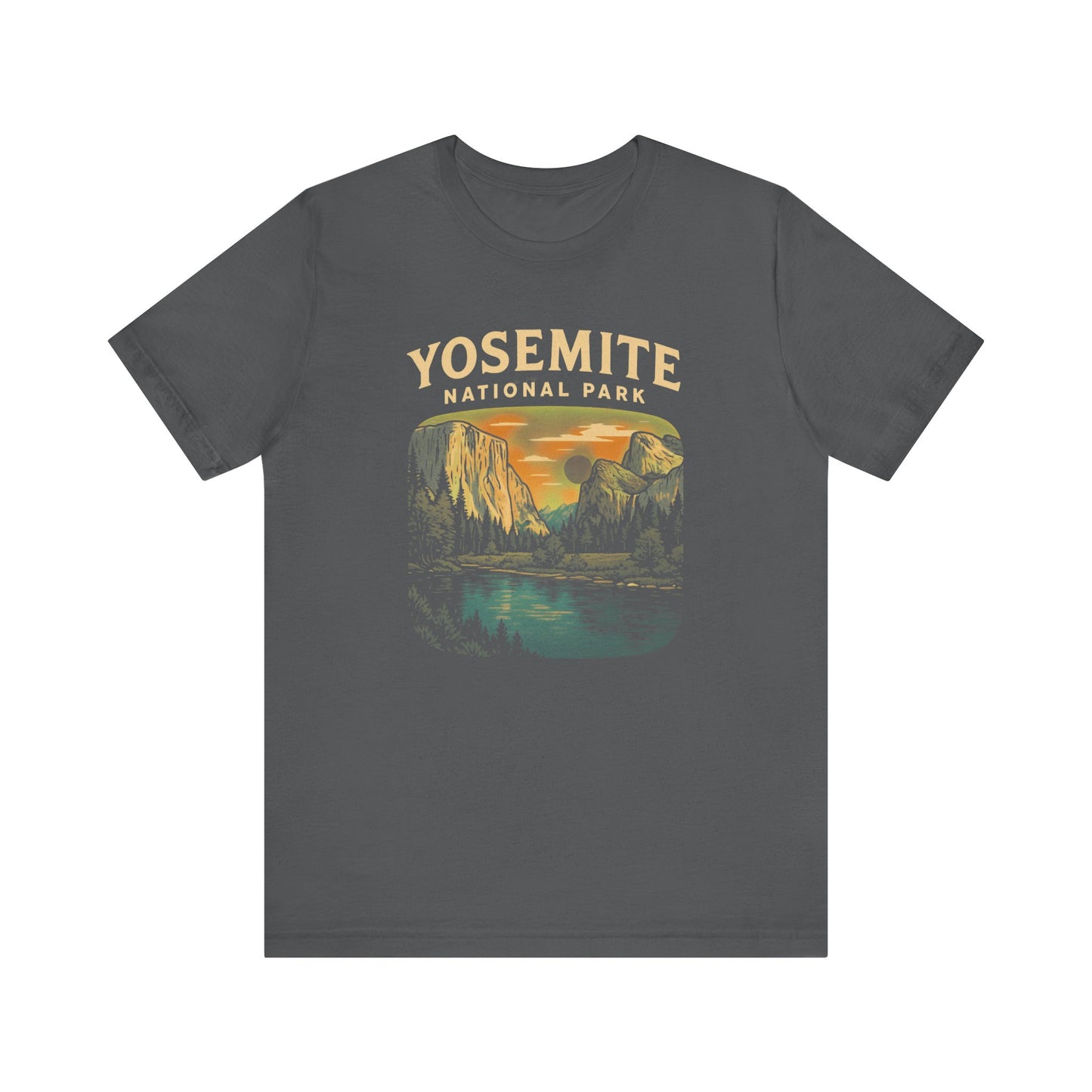 Yosemite National Park Landscape Unisex Tee