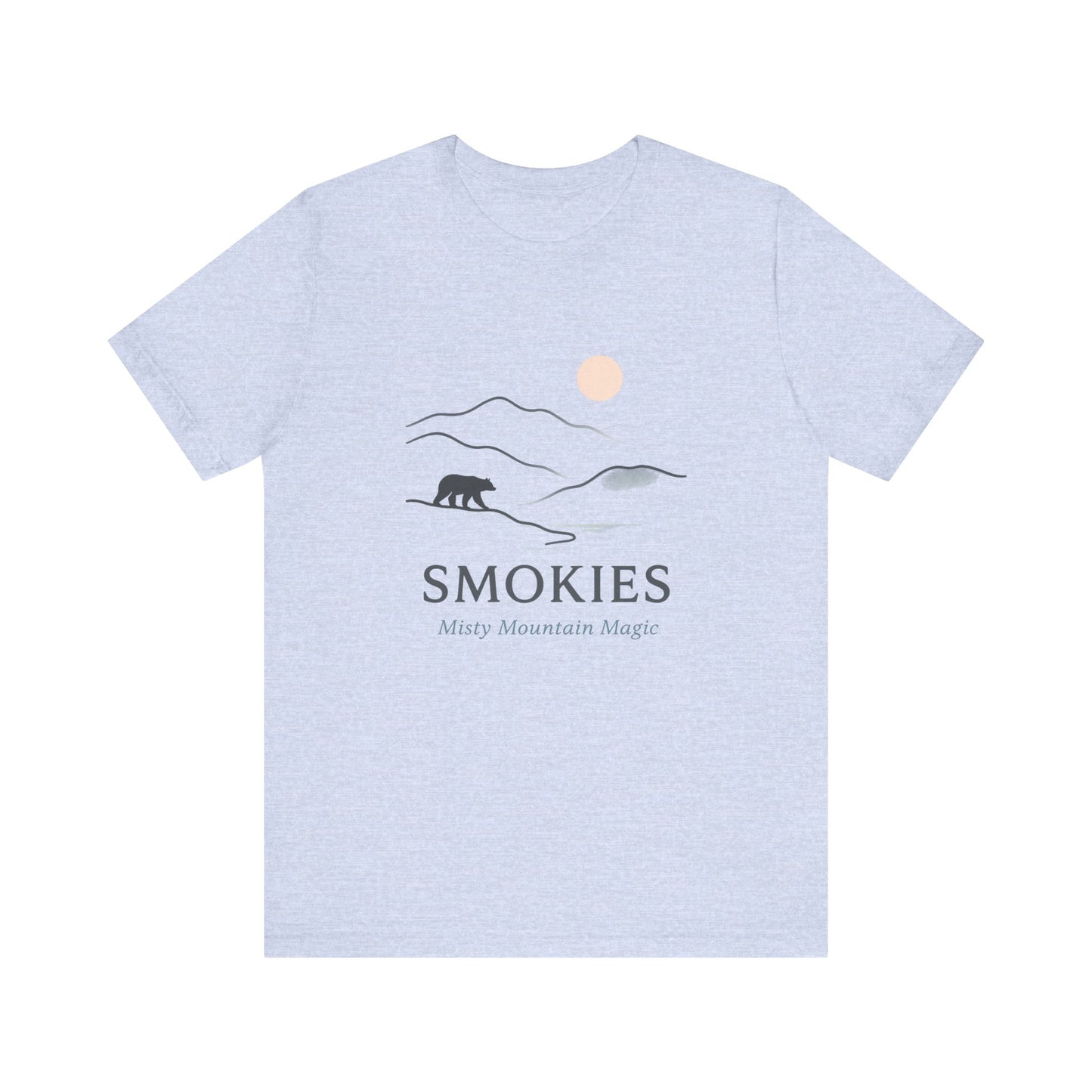 Misty Ridgeline Smokies Minimalist Tee