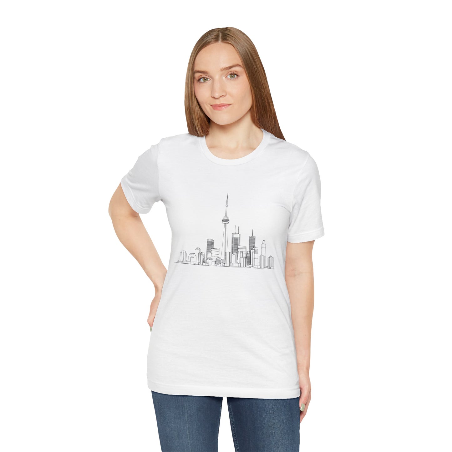 Toronto Skyine - Line Art T-Shirt