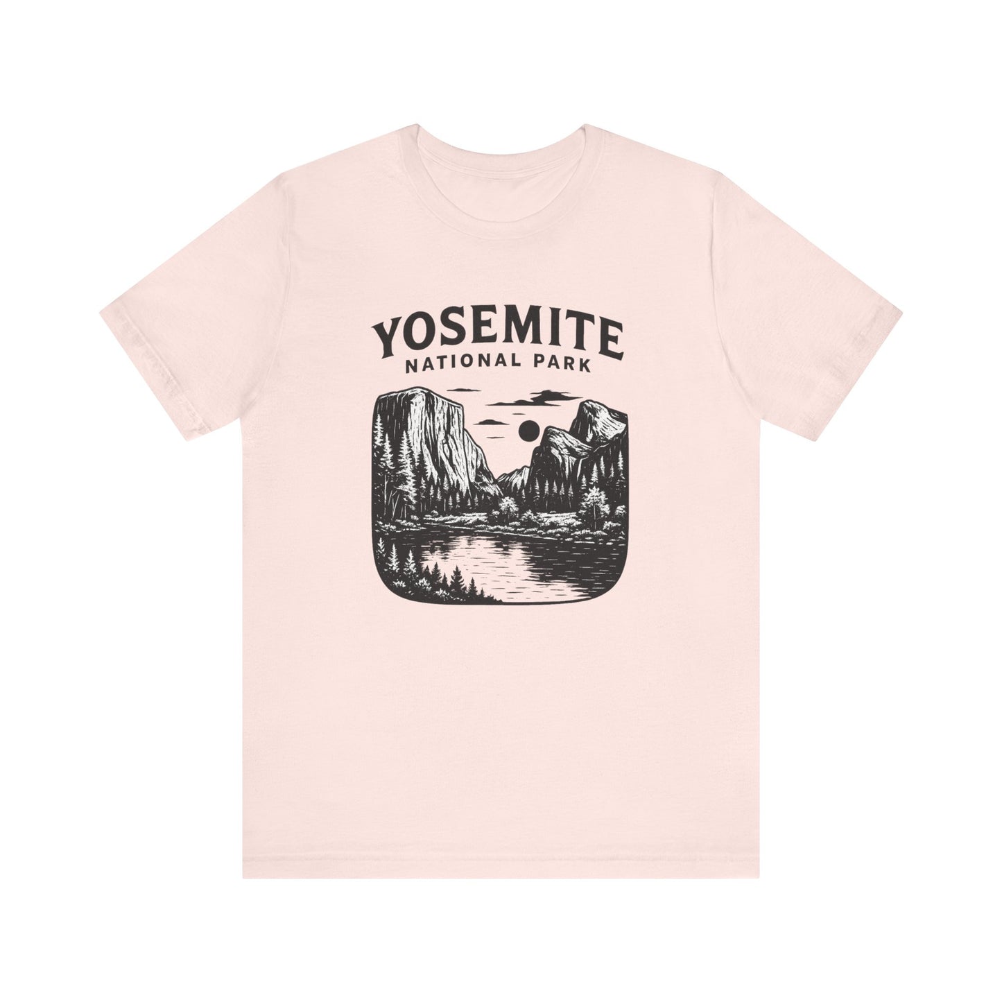 Yosemite National Park Landscape Unisex Tee