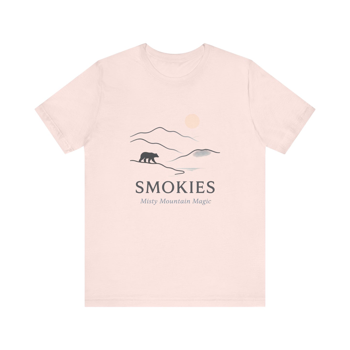 Misty Ridgeline Smokies Minimalist Tee