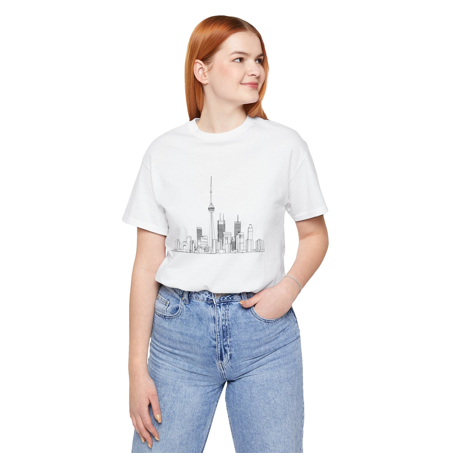 Toronto Skyine - Line Art T-Shirt