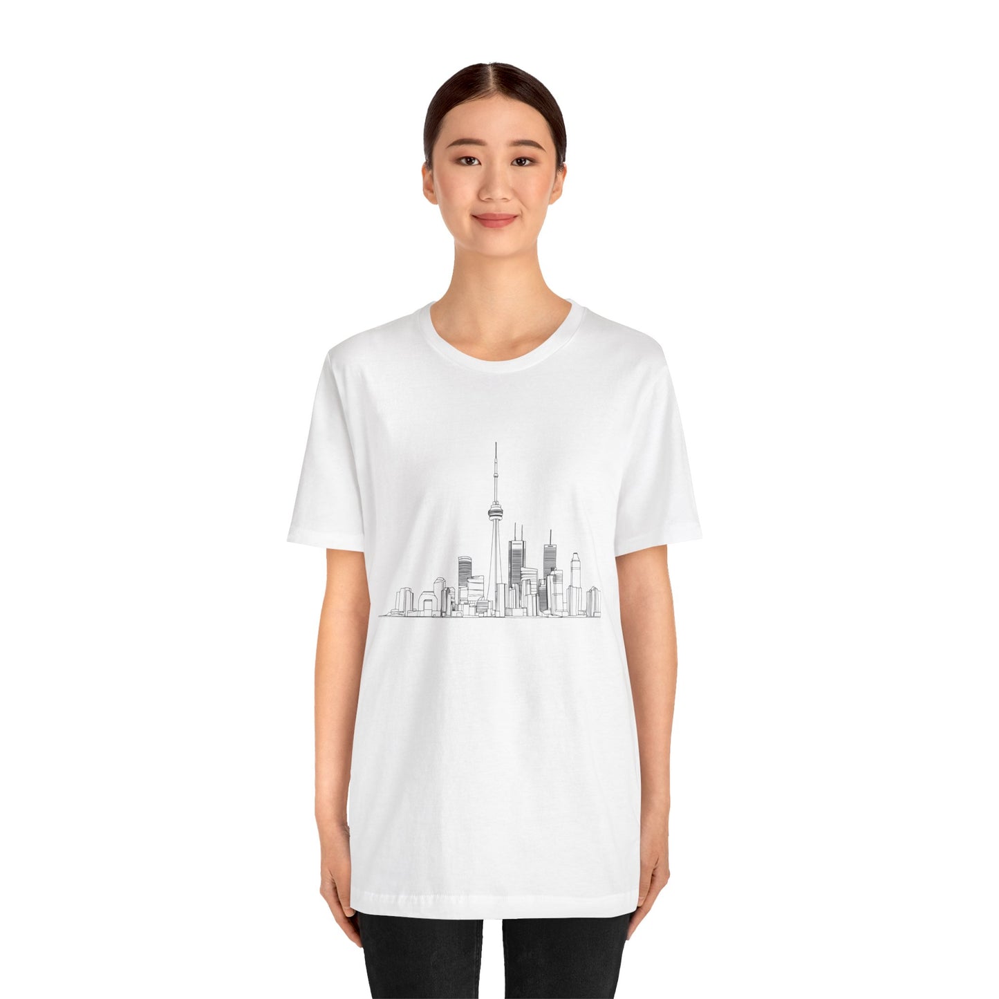 Toronto Skyine - Line Art T-Shirt