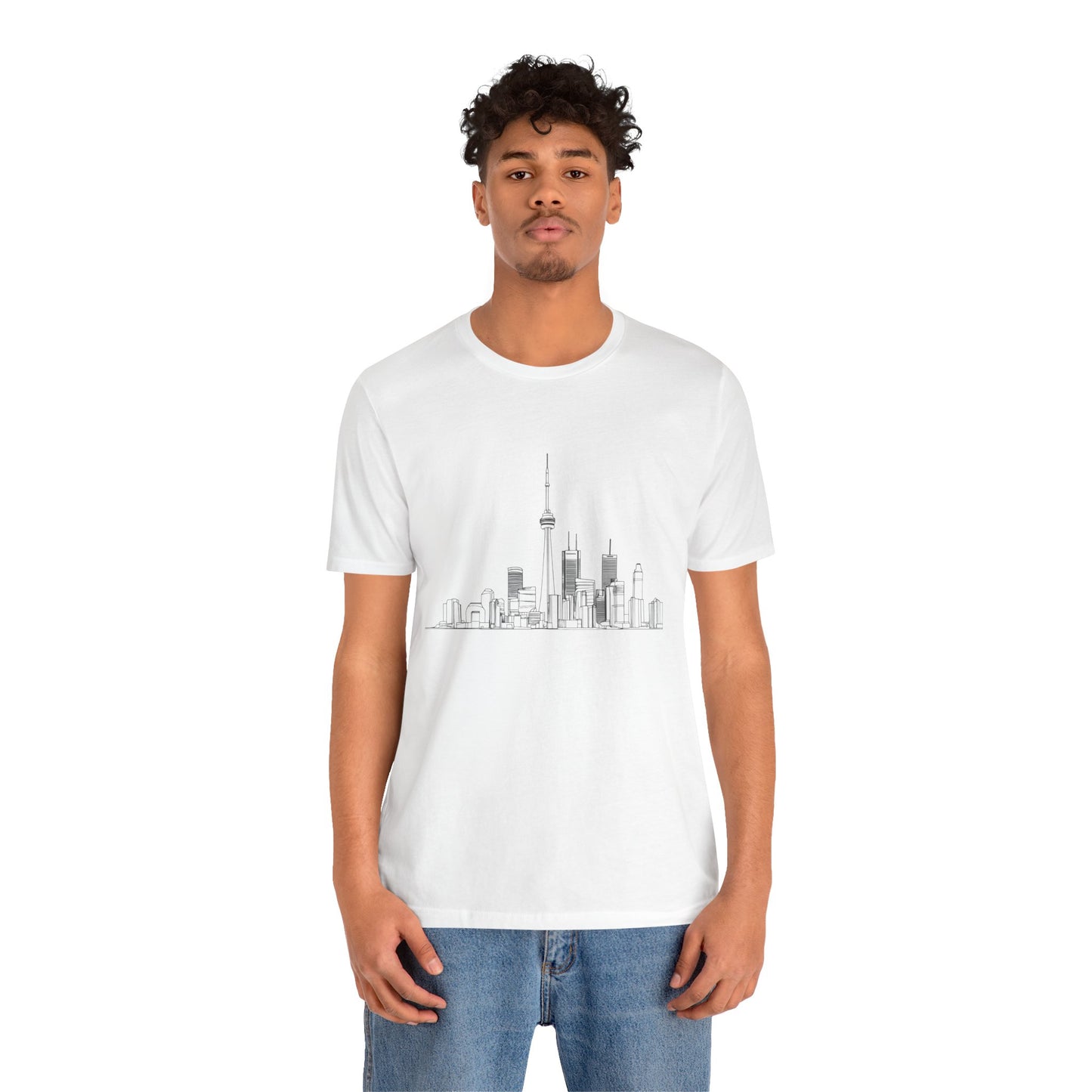 Toronto Skyine - Line Art T-Shirt