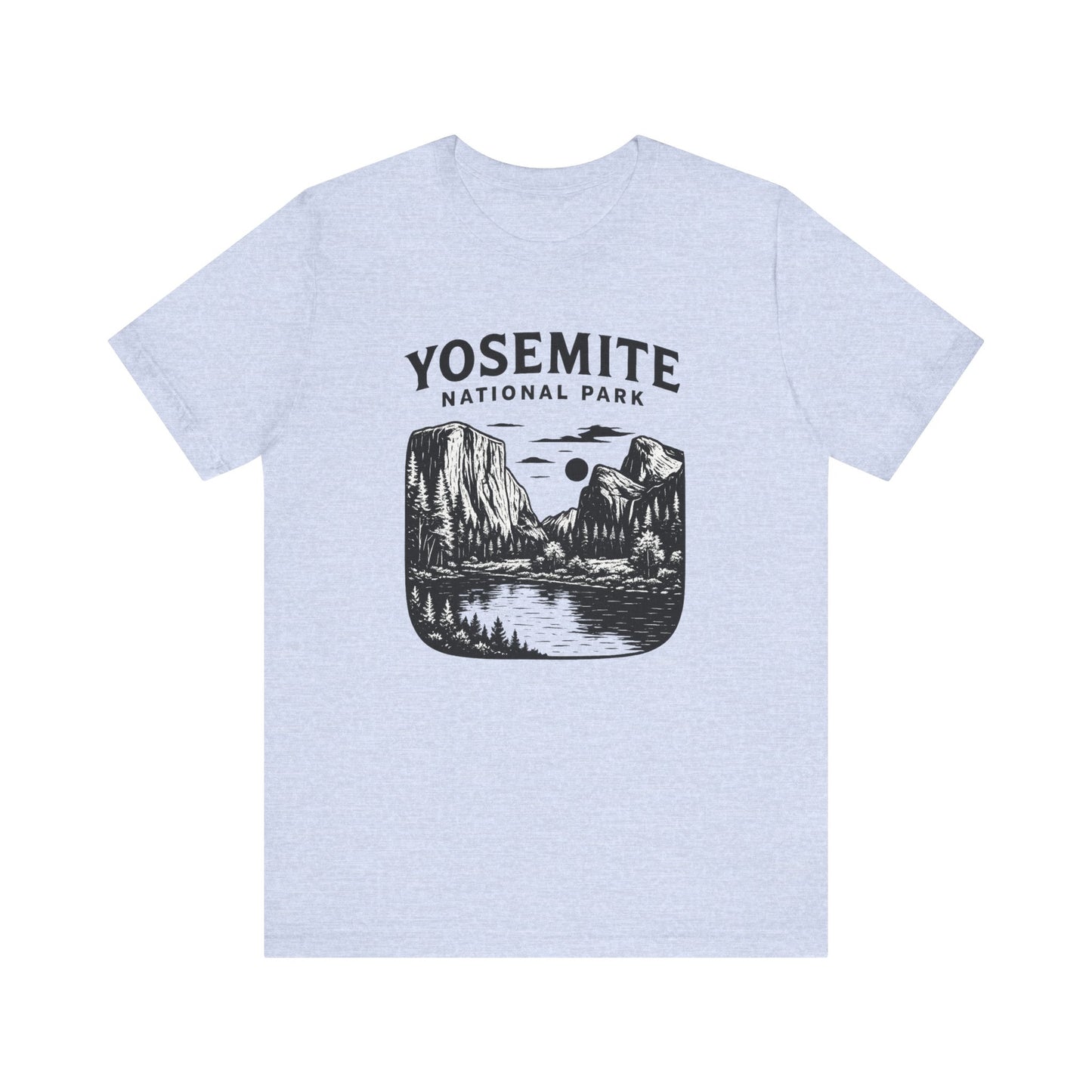 Yosemite National Park Landscape Unisex Tee