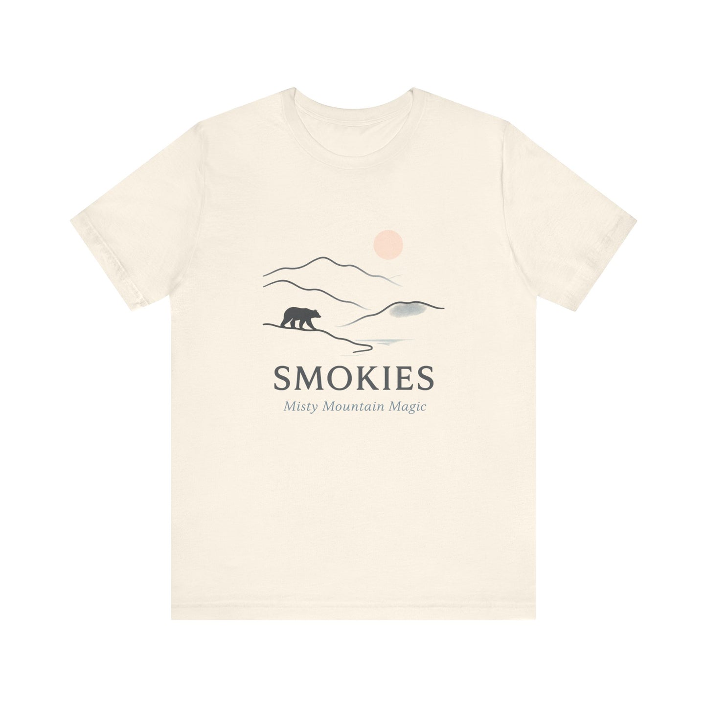 Misty Ridgeline Smokies Minimalist Tee