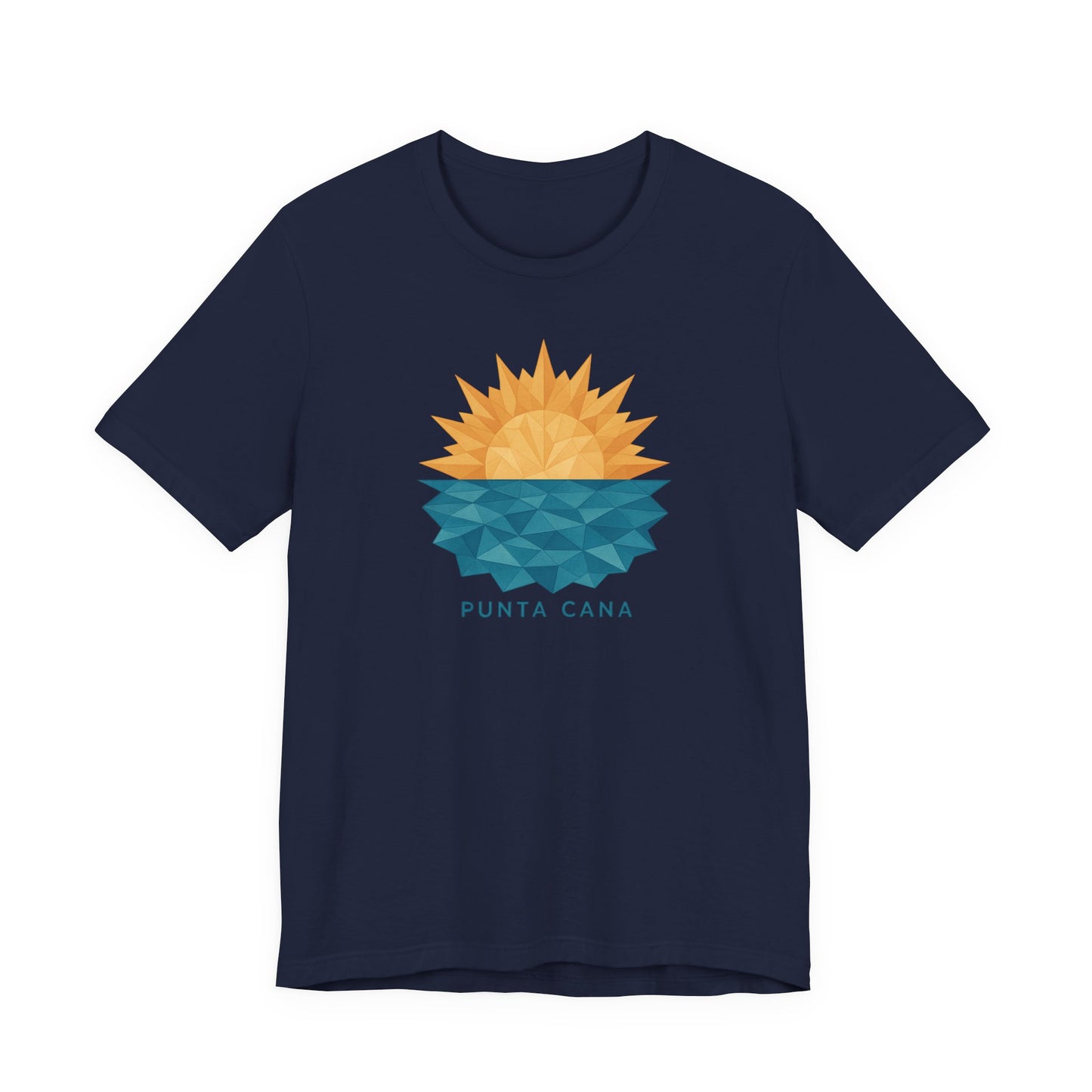 Punta Cana Geometric Sunburst Tee