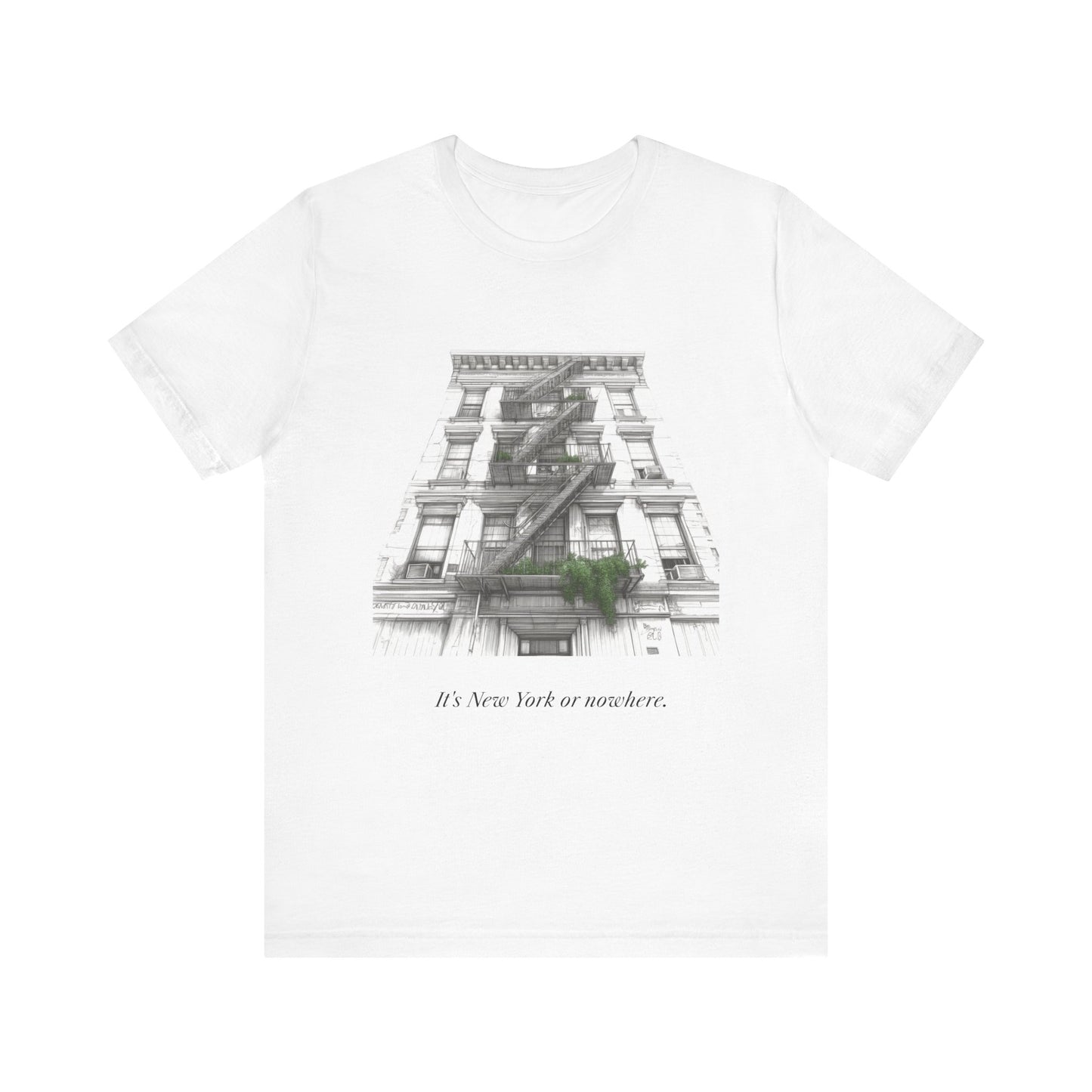 T-Shirt New York Iconic Architectural Sign Print