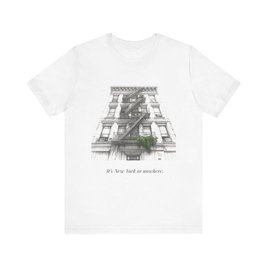 T-Shirt New York Iconic Architectural Sign Print