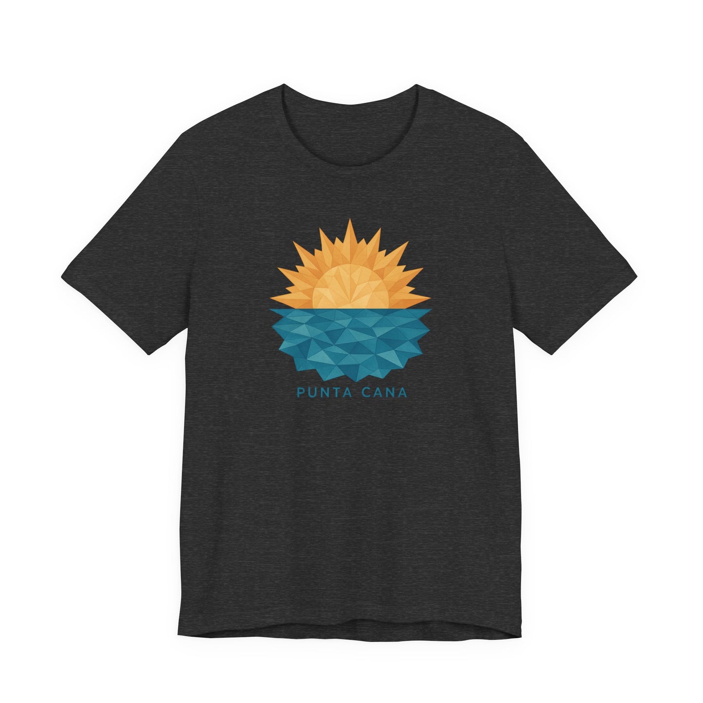 Punta Cana Geometric Sunburst Tee