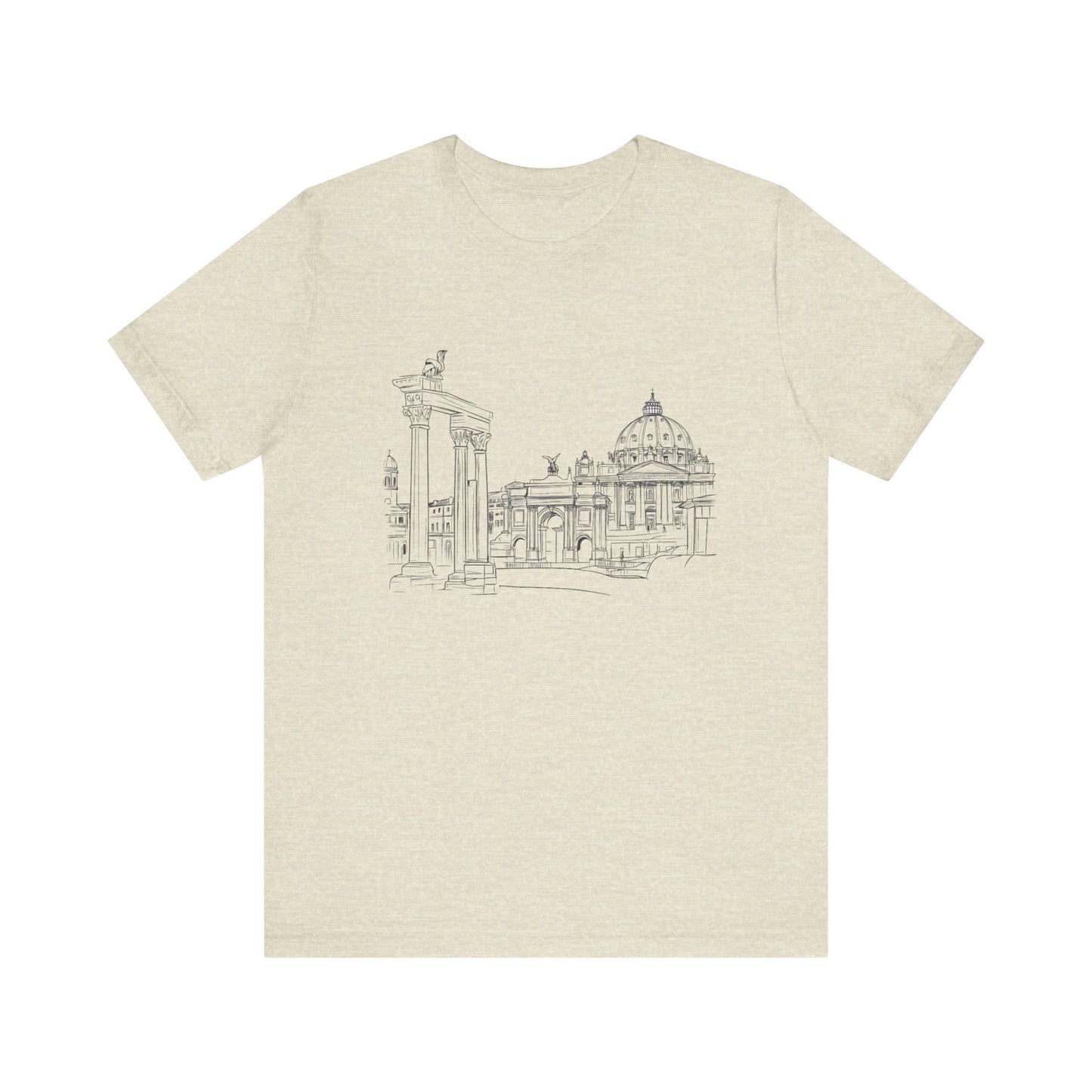 Rome  - Line Art T-Shirt