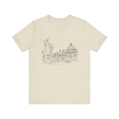 Rome  - Line Art T-Shirt