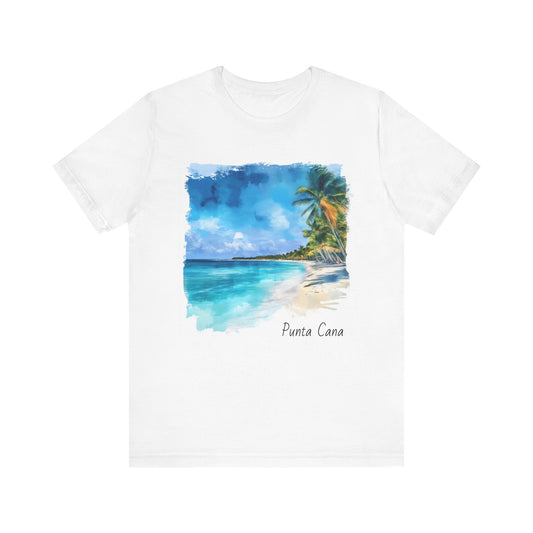 Punta Cana T-Shirt - Water Color Design