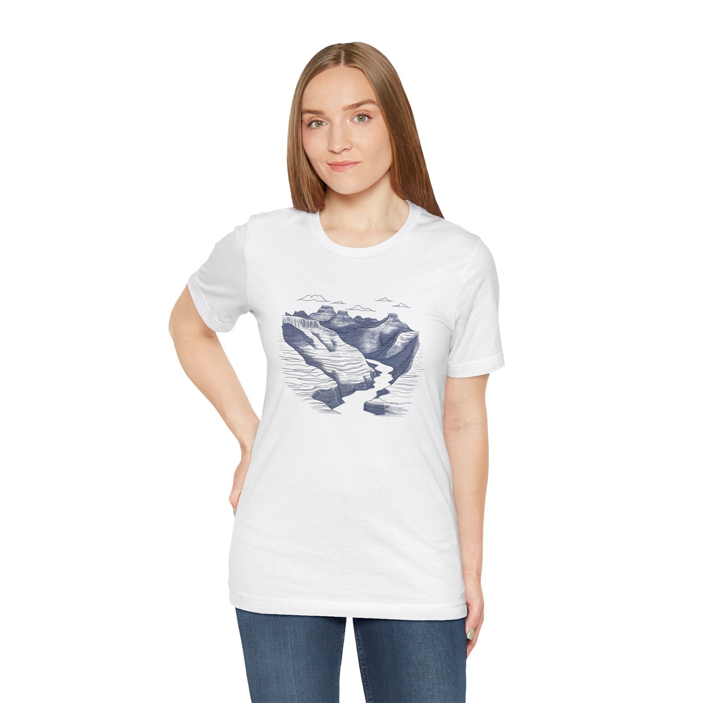 Grand Canyon - Line art T-Shirt