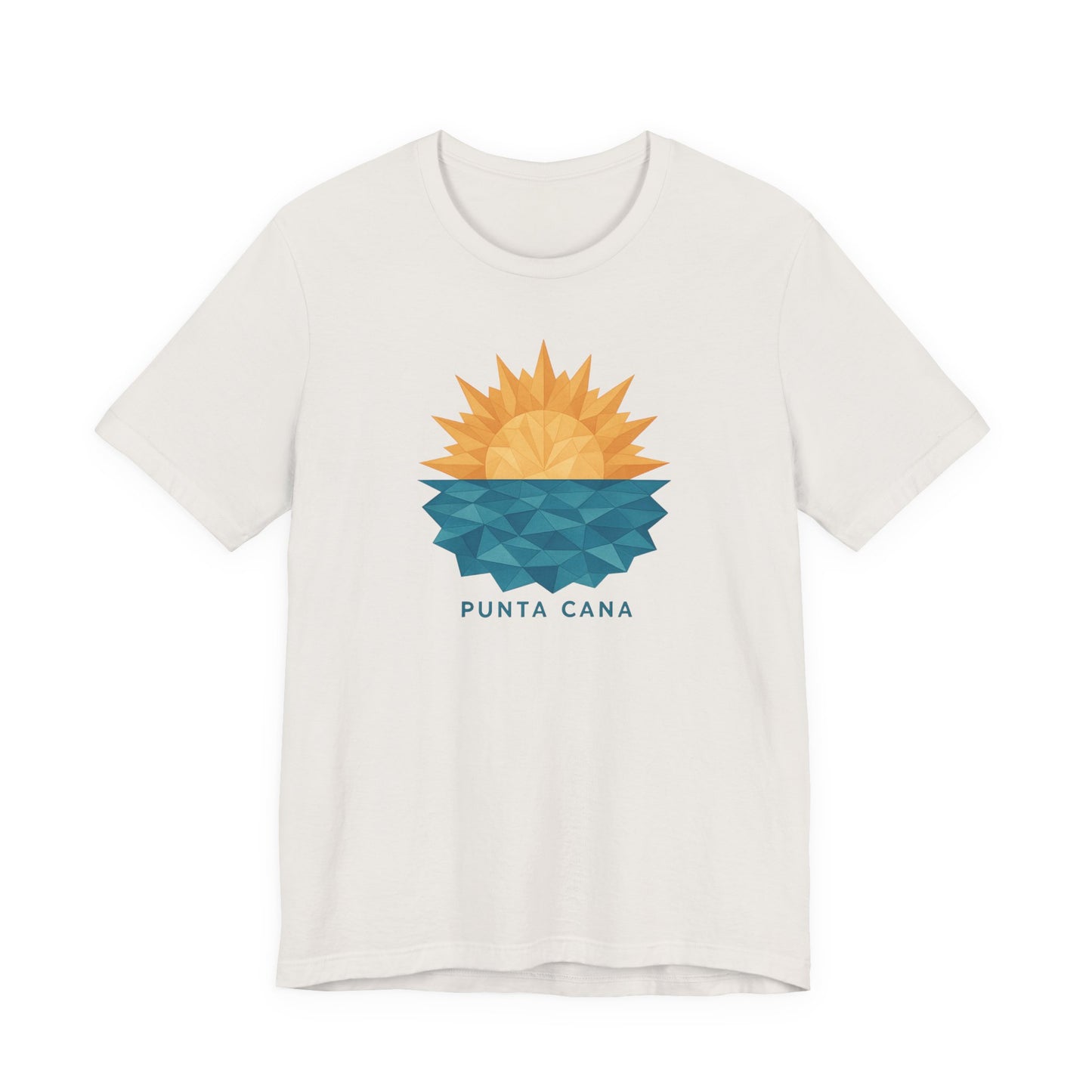 Punta Cana Geometric Sunburst Tee