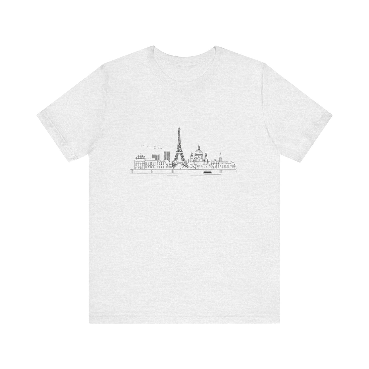 Paris Skyline - Line Art