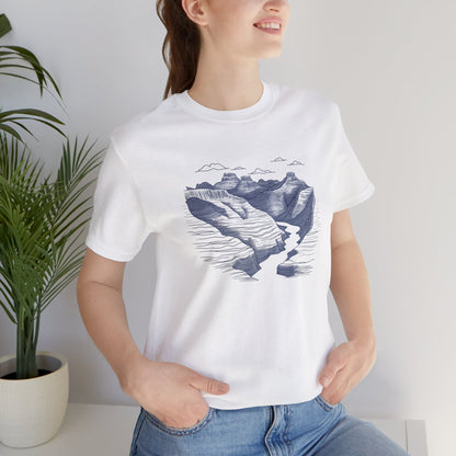 Grand Canyon - Line art T-Shirt