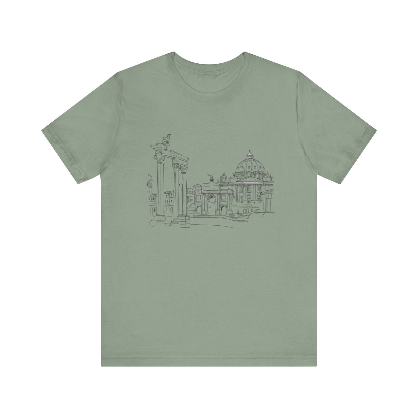 Rome  - Line Art T-Shirt