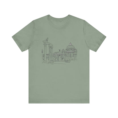 Rome  - Line Art T-Shirt