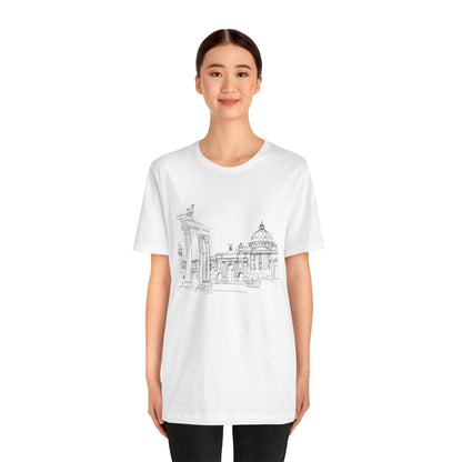 Rome  - Line Art T-Shirt