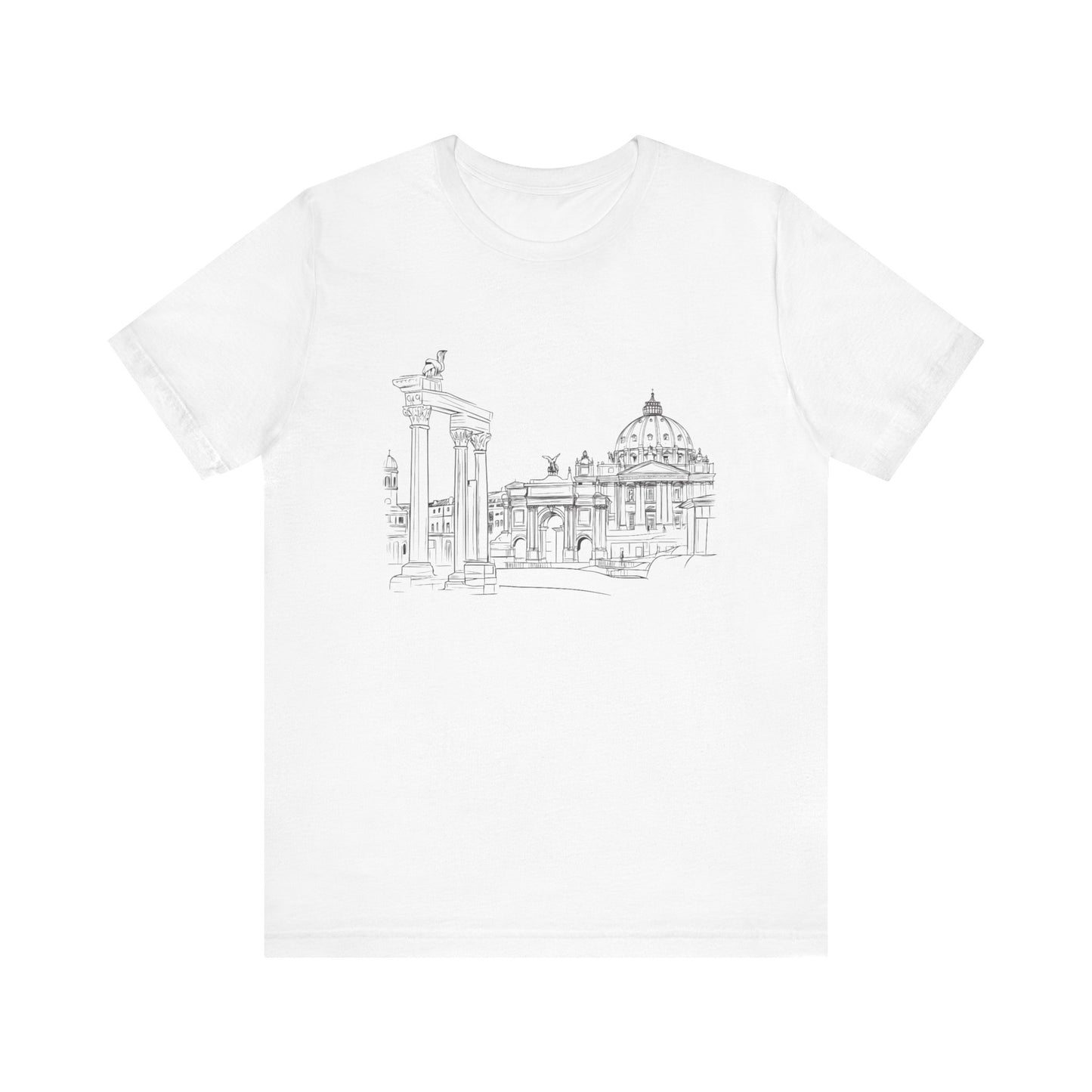 Rome  - Line Art T-Shirt